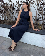 Vestido Sin Mangas con Botones