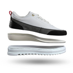 Zapato con elevación oculta