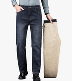 Pantalón Vaquero Térmico con Forro de Felpa