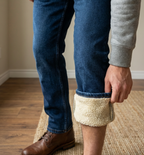 Pantalón Vaquero Térmico con Forro de Felpa