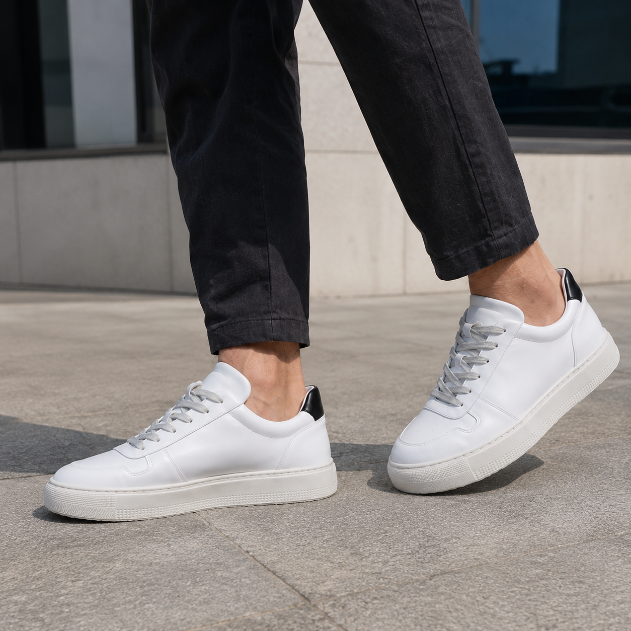 Zapatillas Casuales Con Elevación Oculta