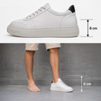 Zapatillas Casuales Con Elevación Oculta