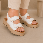 Sandalias Chunky para Mujer Ajustables