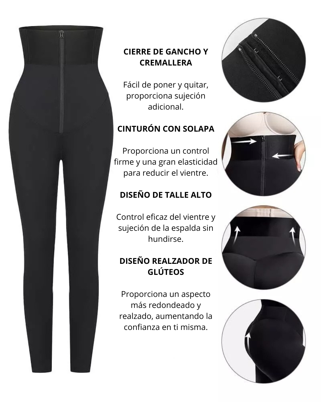 Leggings de Cintura Alta que Moldean el Cuerpo®