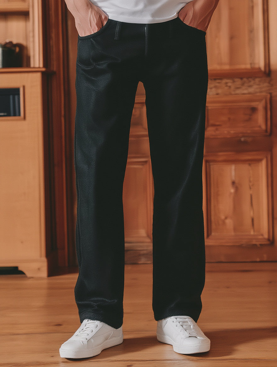 Pantalón Vaquero Térmico con Forro de Felpa®