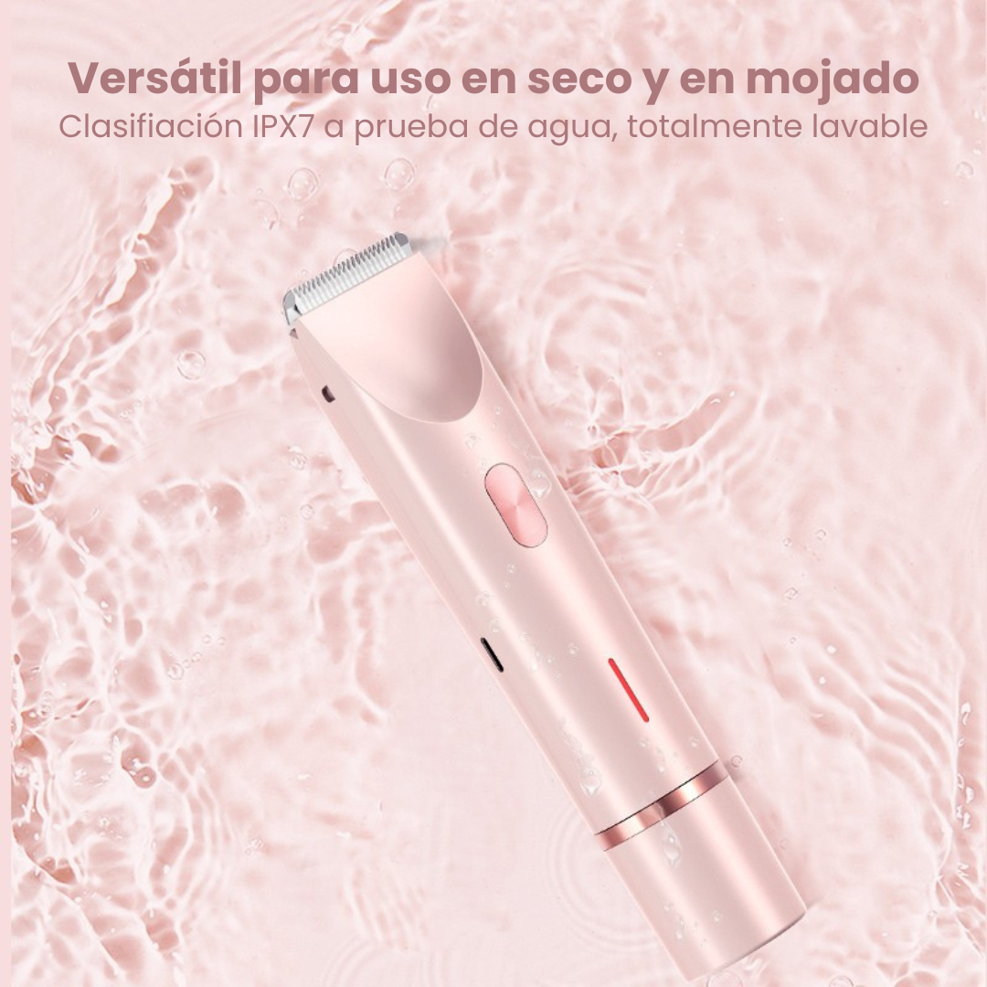 Depiladora Versátil 2 en 1 para Rostro y Cuerpo®
