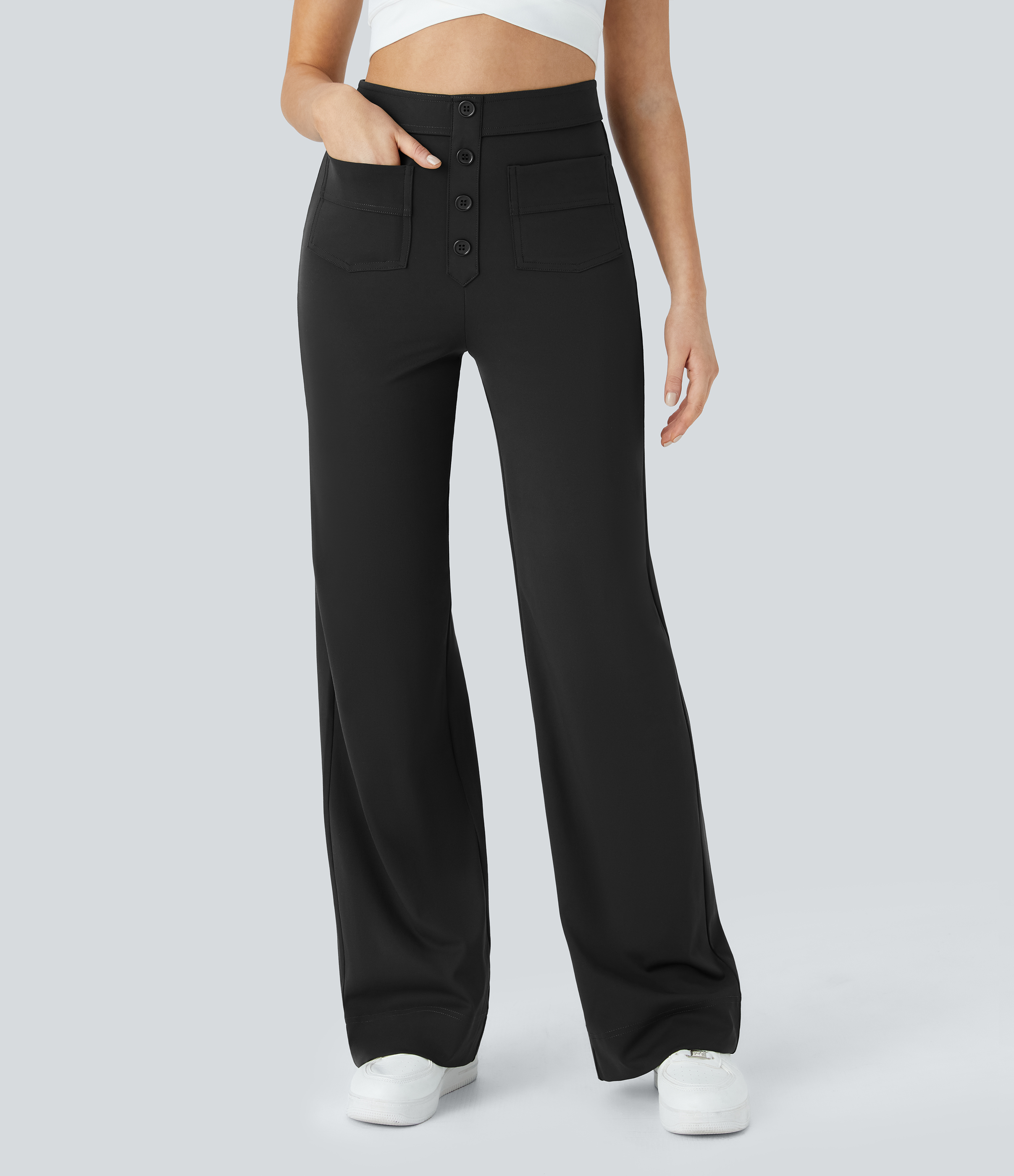 Pantalones Flexibles de Talle Alto®
