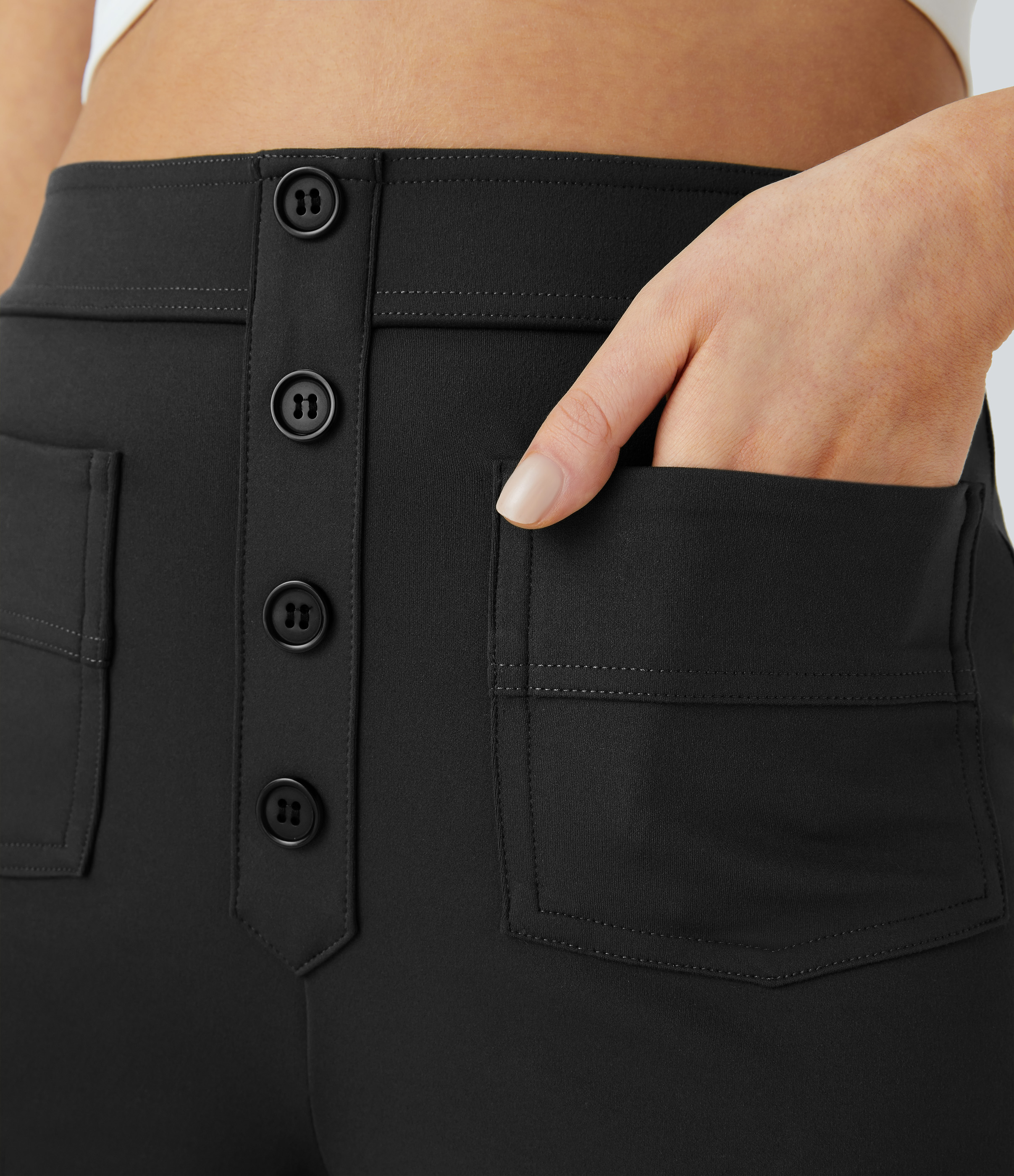 Pantalones Flexibles de Talle Alto®