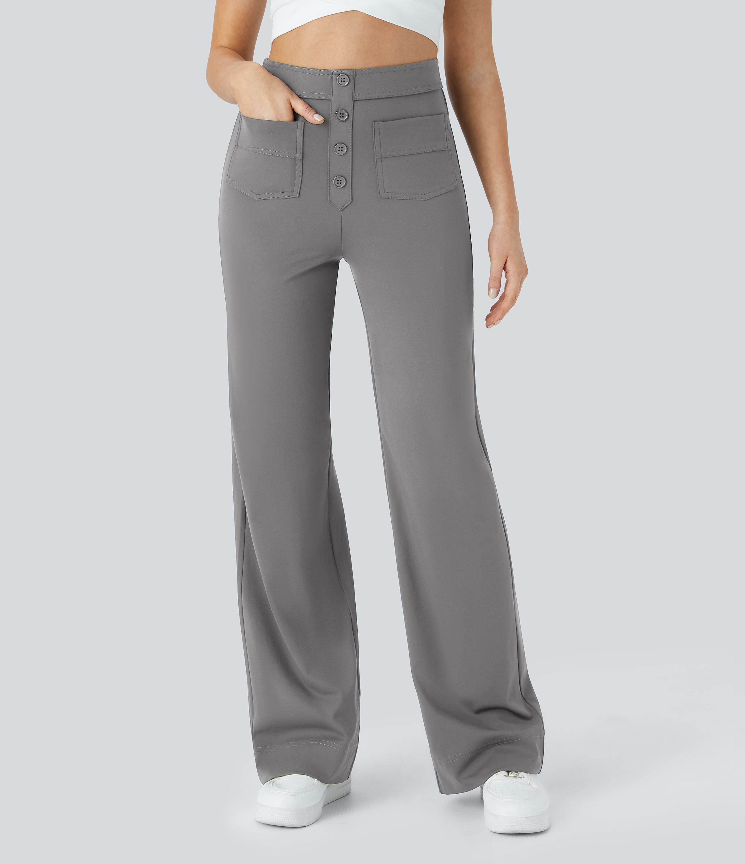 Pantalones Flexibles de Talle Alto®