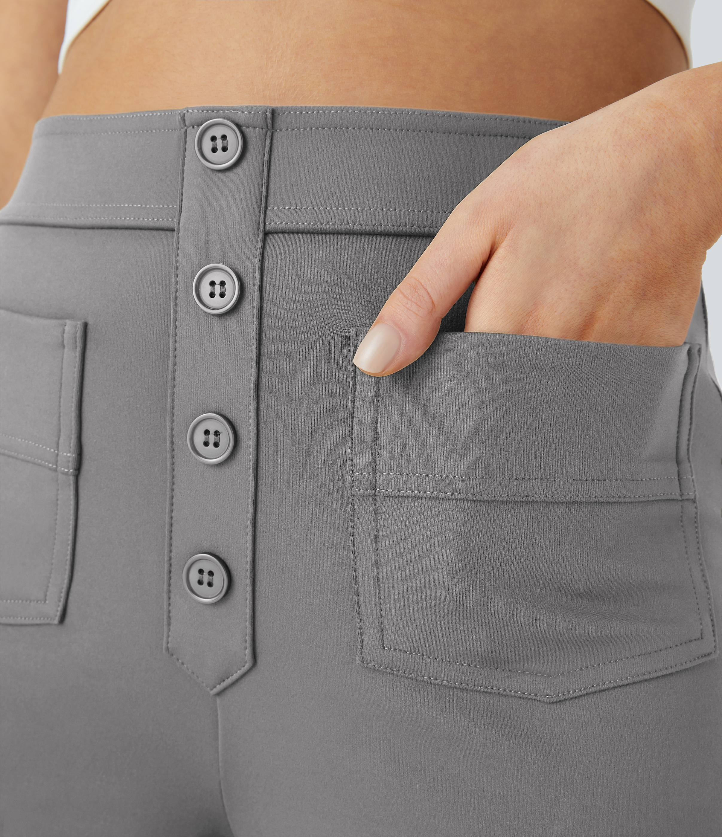 Pantalones Flexibles de Talle Alto®
