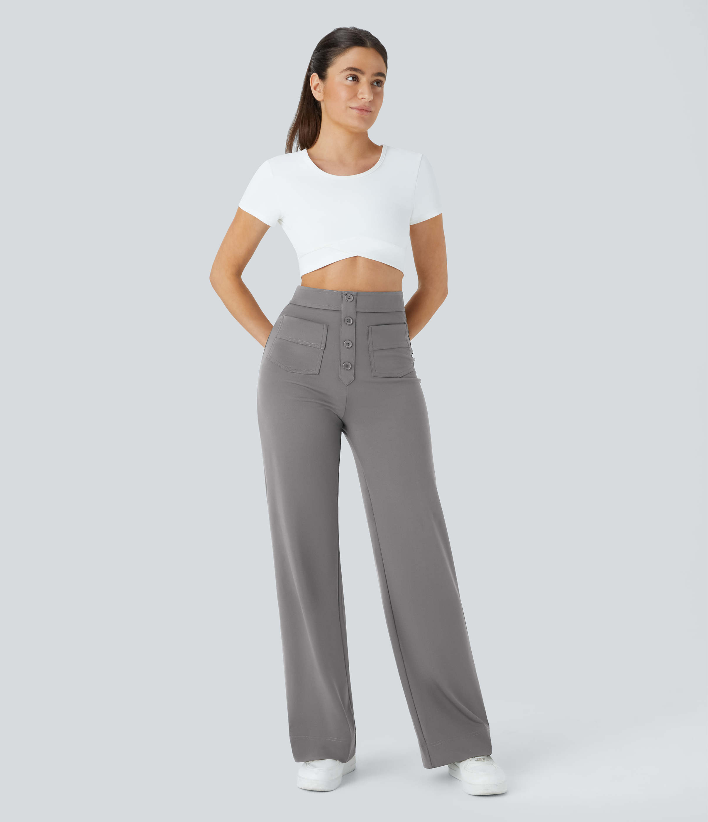 Pantalones Flexibles de Talle Alto®